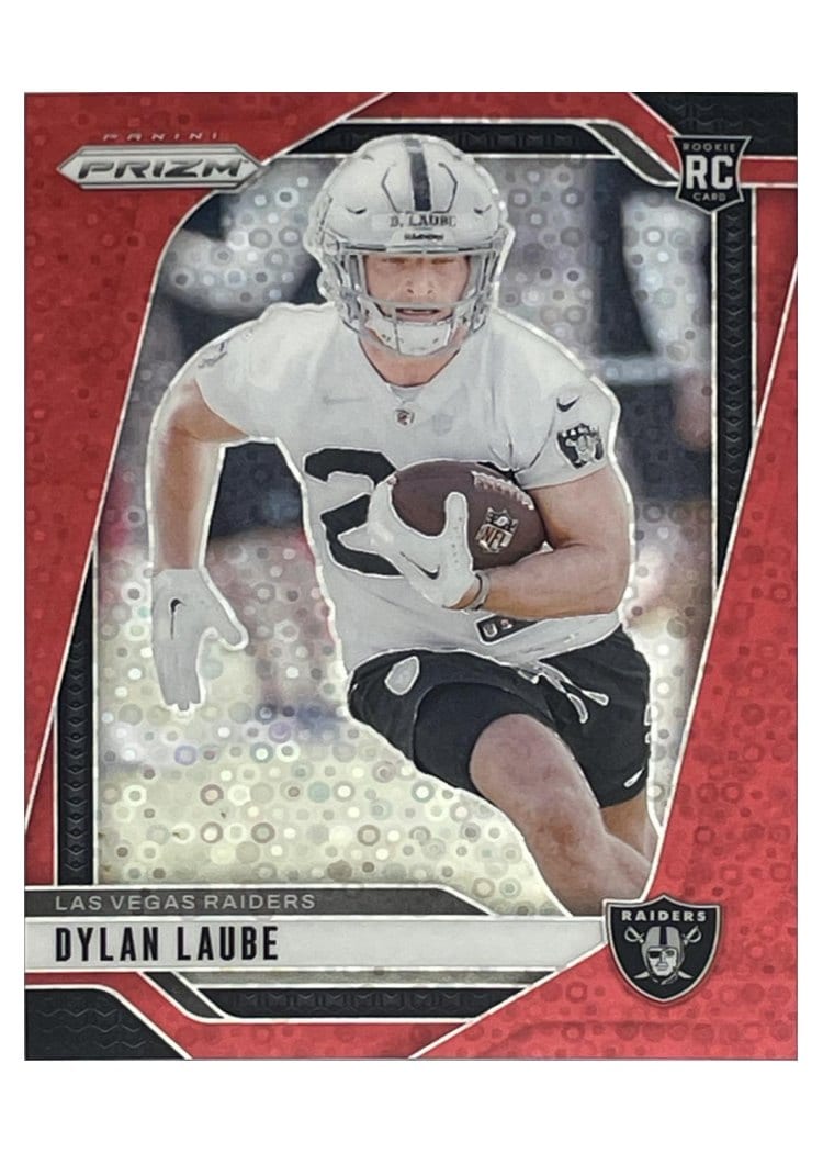 2024 Panini Prizm Base Set Dylan Laube #330 card