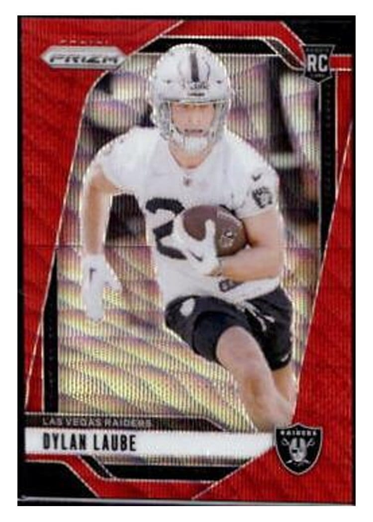 2024 Panini Prizm Base Set Dylan Laube #330 card