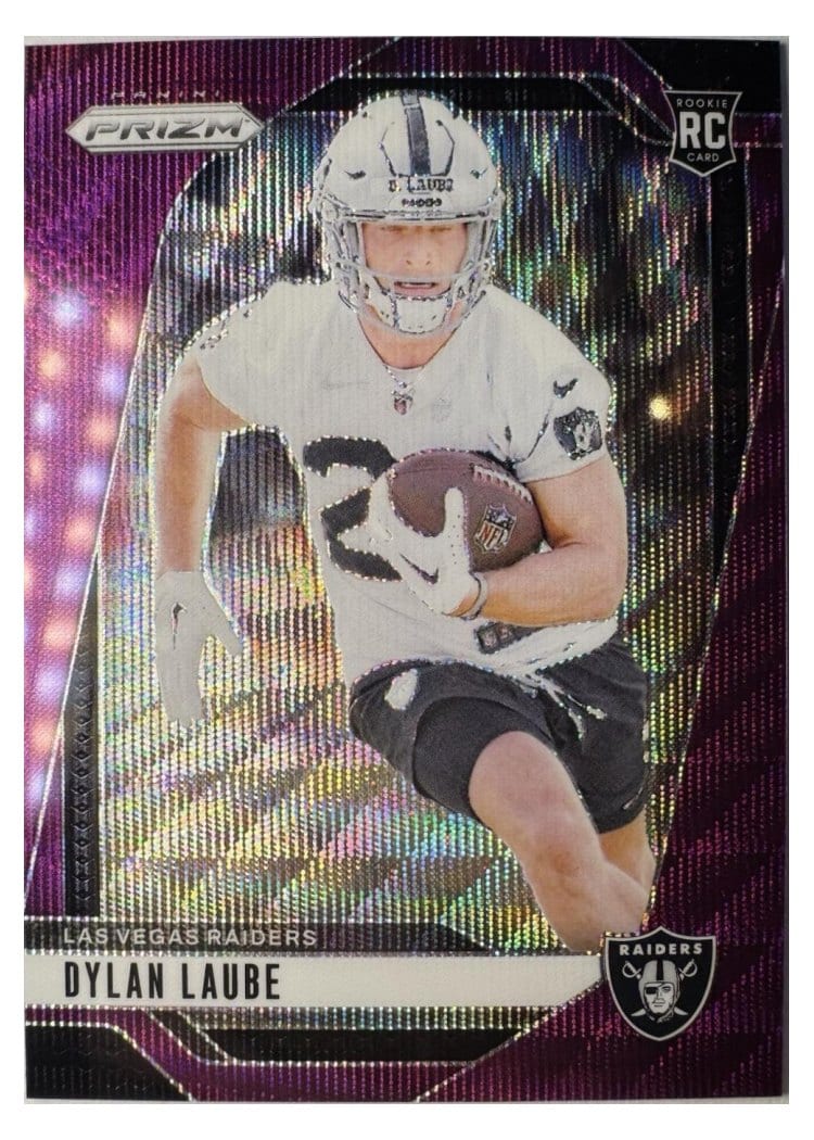 2024 Panini Prizm Base Set Dylan Laube #330 card