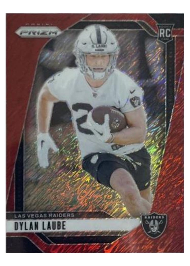 2024 Panini Prizm Base Set Dylan Laube #330 card