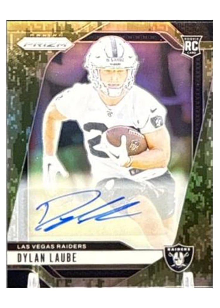 2024 Panini Prizm Base Set Dylan Laube #330 card