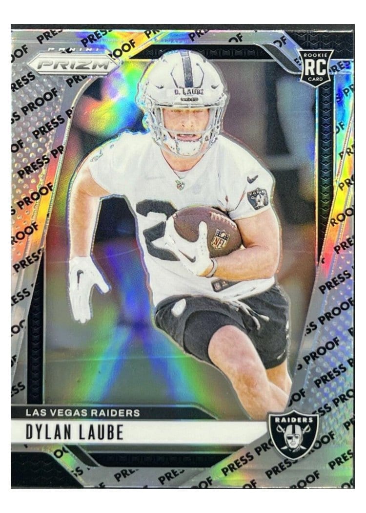 2024 Panini Prizm Base Set Dylan Laube #330 card