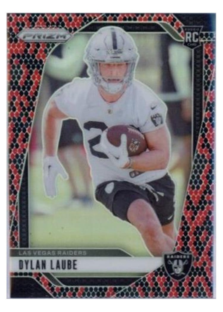 2024 Panini Prizm Base Set Dylan Laube #330 card