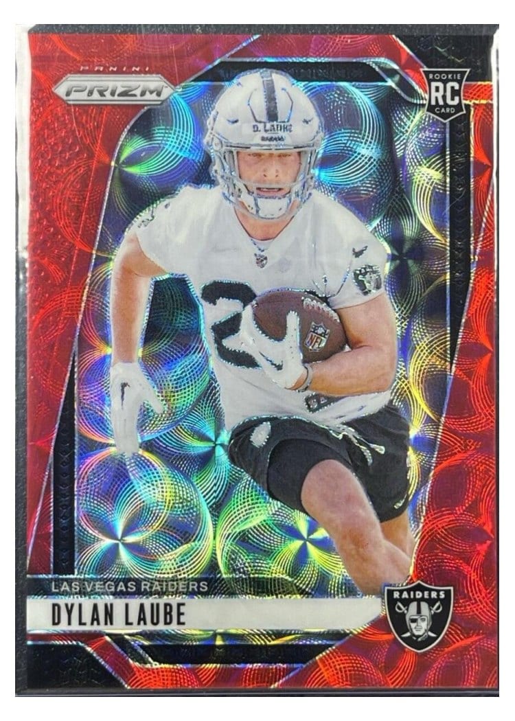 2024 Panini Prizm Base Set Dylan Laube #330 card