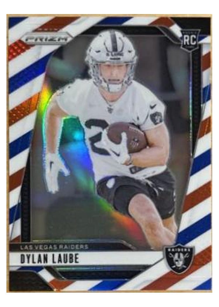 2024 Panini Prizm Base Set Dylan Laube #330 card