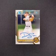 2022 Bowman Draft Chrome Autographs Dylan Lesko #CDA-DL card