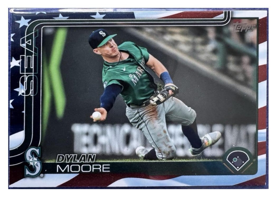 2025 Topps Base Set Dylan Moore Independence Day #105