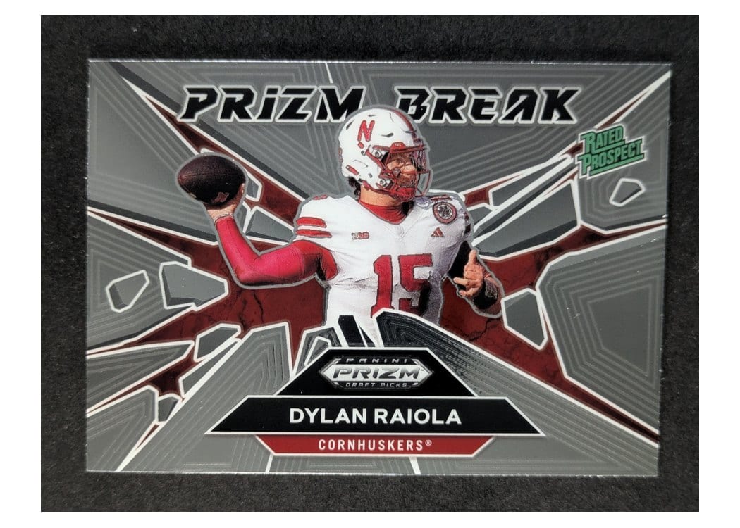 2025 Panini Prizm Draft Picks Prizm Break Dylan Raiola #2 card