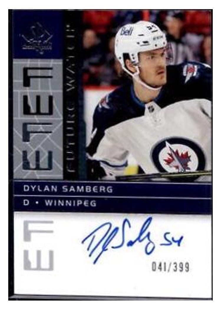2022-23 SP Authentic 2002-03 Retro - Autographed Future Watch Dylan Samberg #RFWA2-DS card