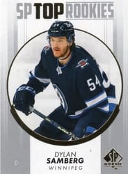 2022-23 SP Authentic Top Rookies Dylan Samberg #TR-36 card