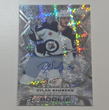 2022-23 Upper Deck Premier Premier Slapshots Autograph Rookies Dylan Samberg #PSAR-DS card