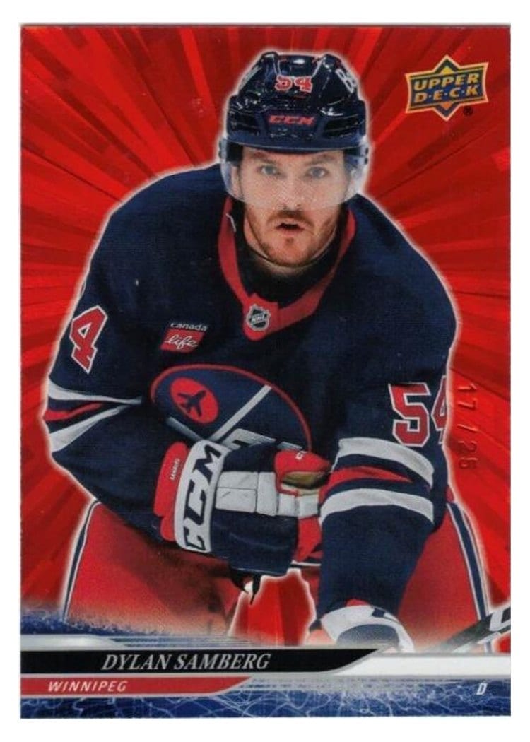 2024-25 Upper Deck Base Set Dylan Samberg #649 card