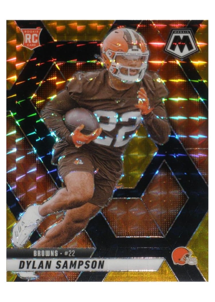 2025 Panini Mosaic Base Set Dylan Sampson #355 card