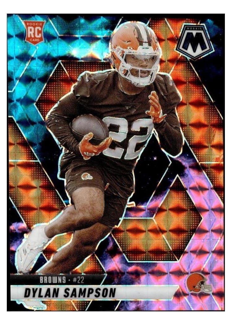 2025 Panini Mosaic Base Set Dylan Sampson #355 card