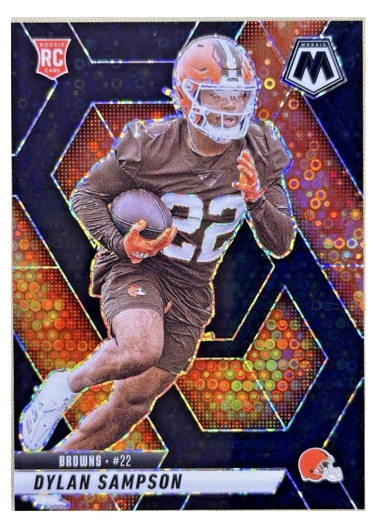 2025 Panini Mosaic Base Set Dylan Sampson #355 card