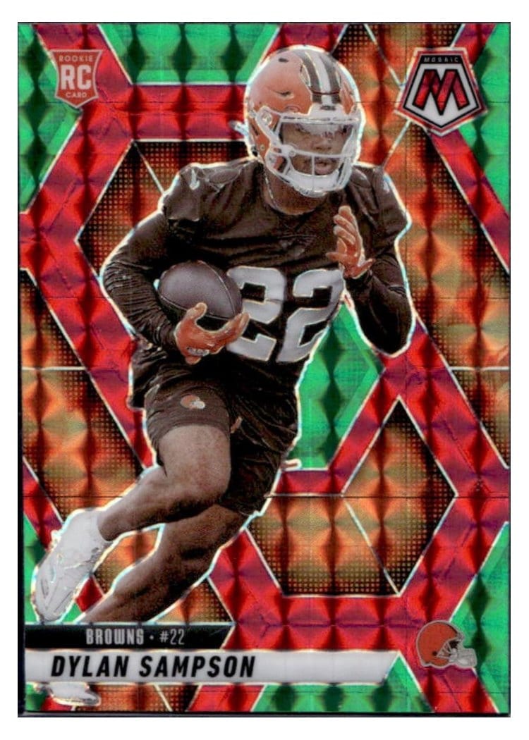 2025 Panini Mosaic Base Set Dylan Sampson #355 card