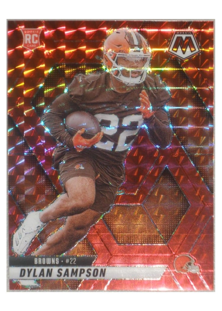 2025 Panini Mosaic Base Set Dylan Sampson #355 card