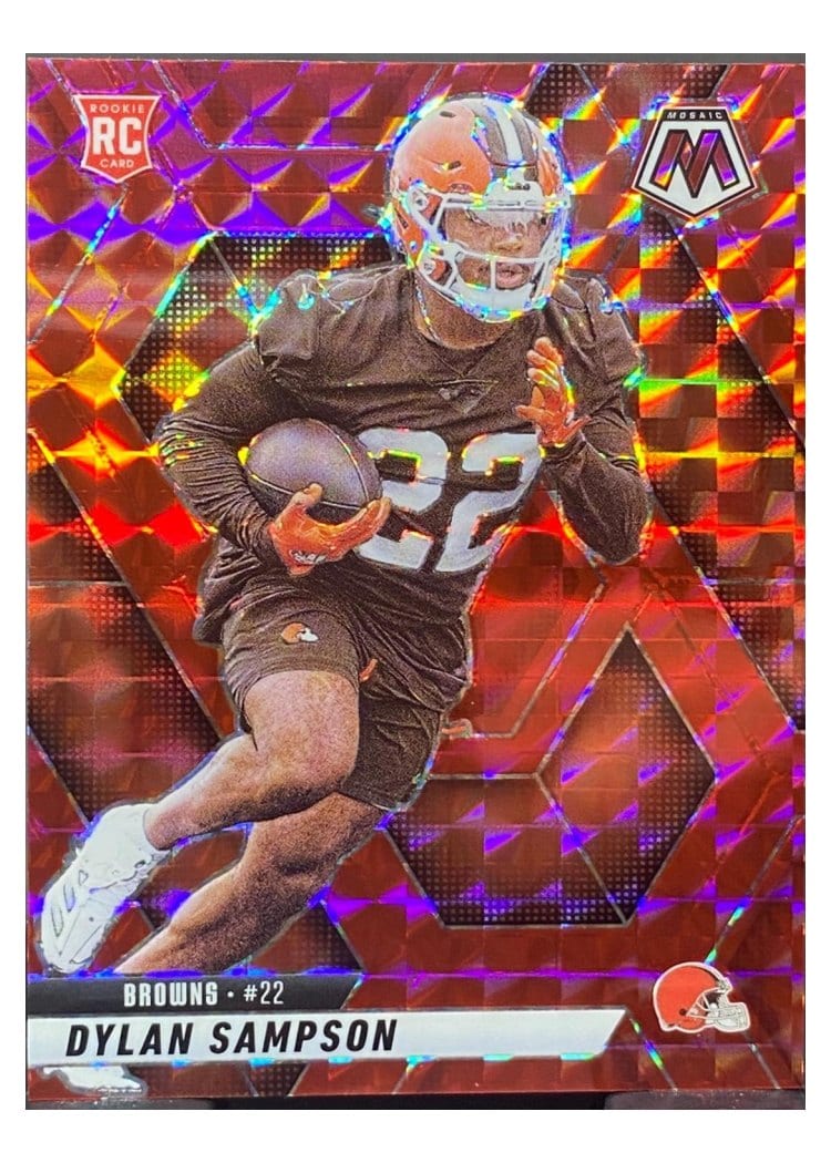 2025 Panini Mosaic Base Set Dylan Sampson #355 card