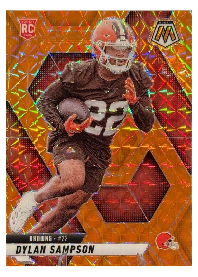 2025 Panini Mosaic Base Set Dylan Sampson #355 card