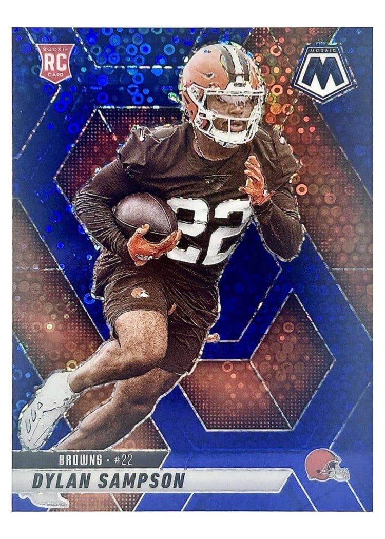2025 Panini Mosaic Base Set Dylan Sampson #355 card