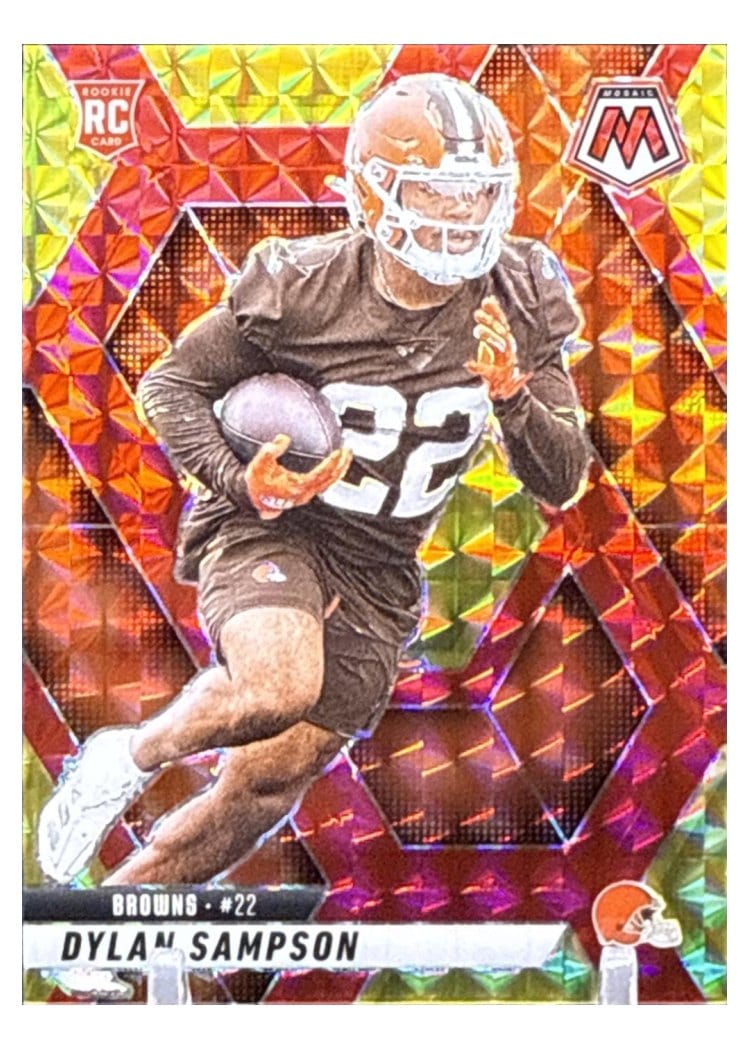 2025 Panini Mosaic Base Set Dylan Sampson #355 card