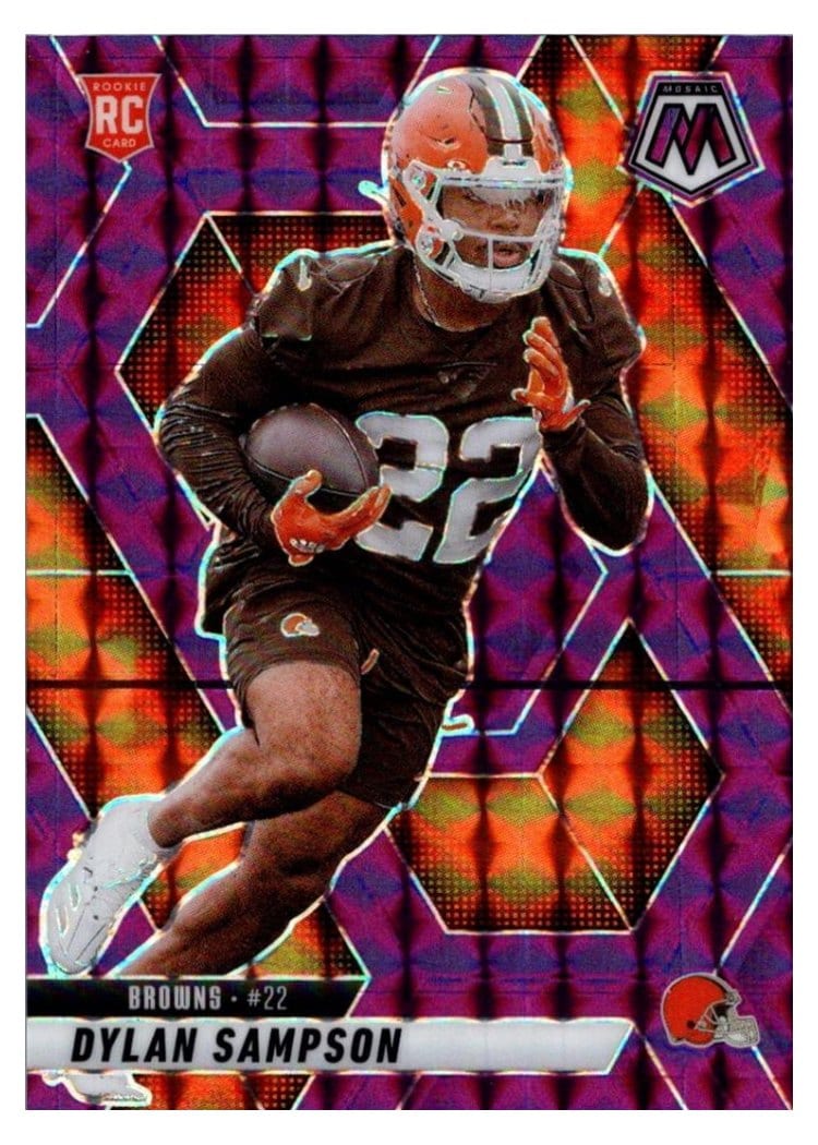 2025 Panini Mosaic Base Set Dylan Sampson #355 card