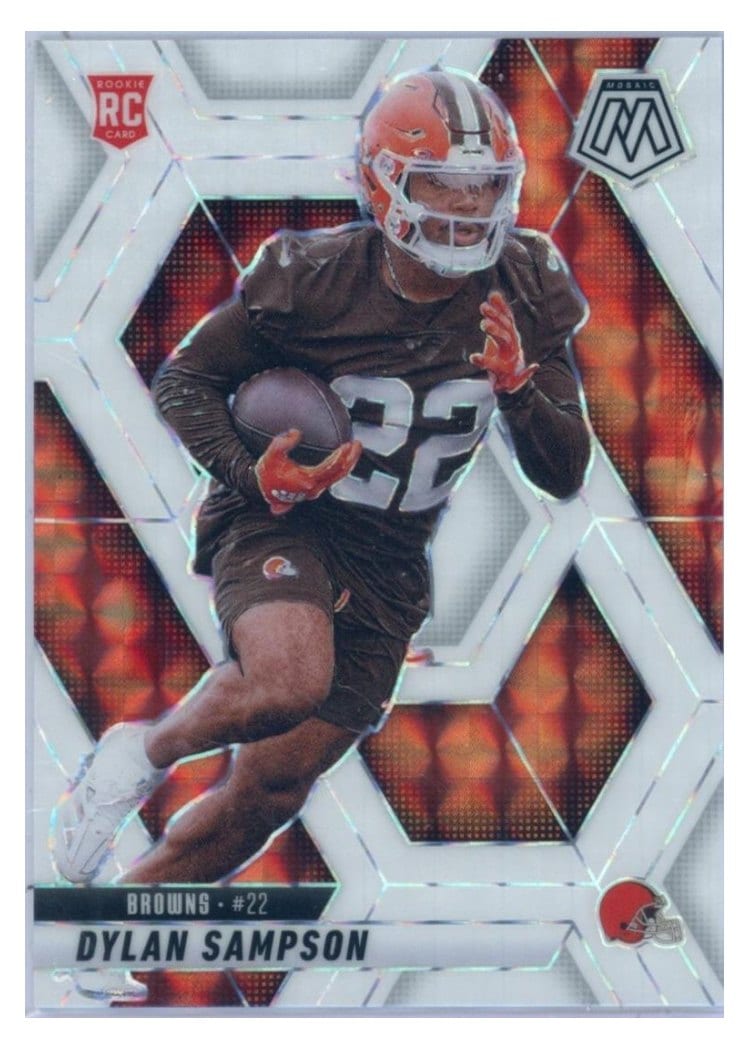 2025 Panini Mosaic Base Set Dylan Sampson #355 card