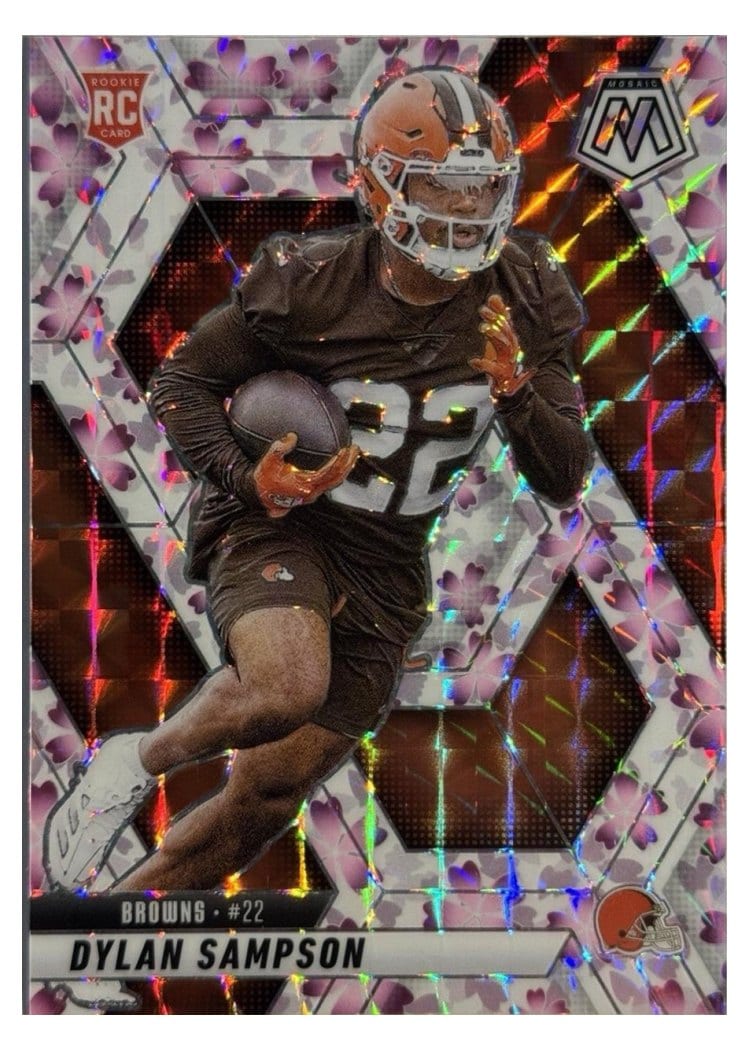 2025 Panini Mosaic Base Set Dylan Sampson #355 card