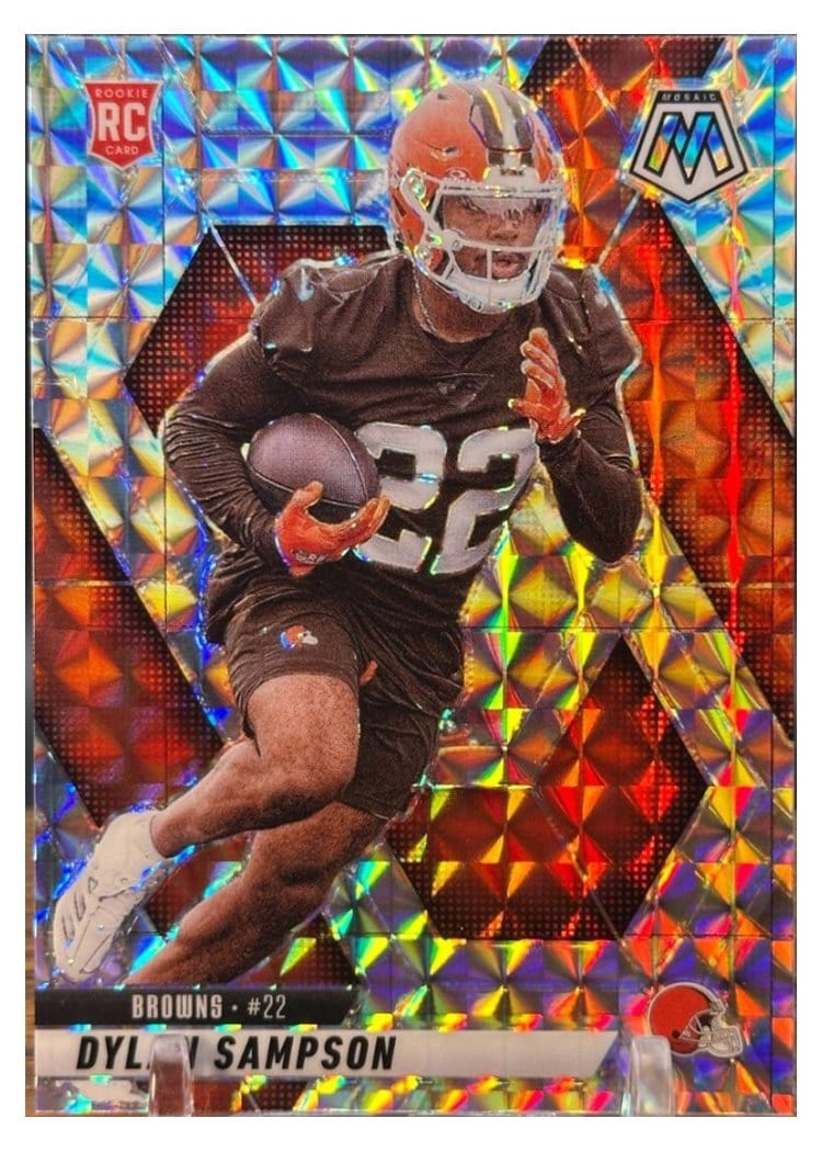 2025 Panini Mosaic Base Set Dylan Sampson #355 card