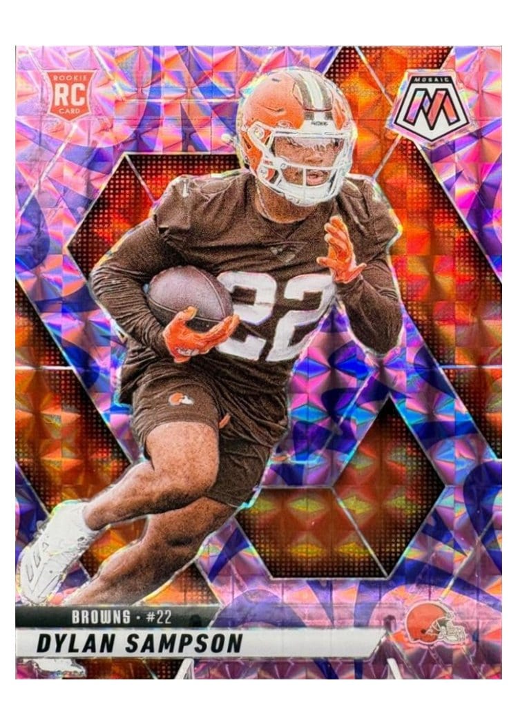 2025 Panini Mosaic Base Set Dylan Sampson #355 card