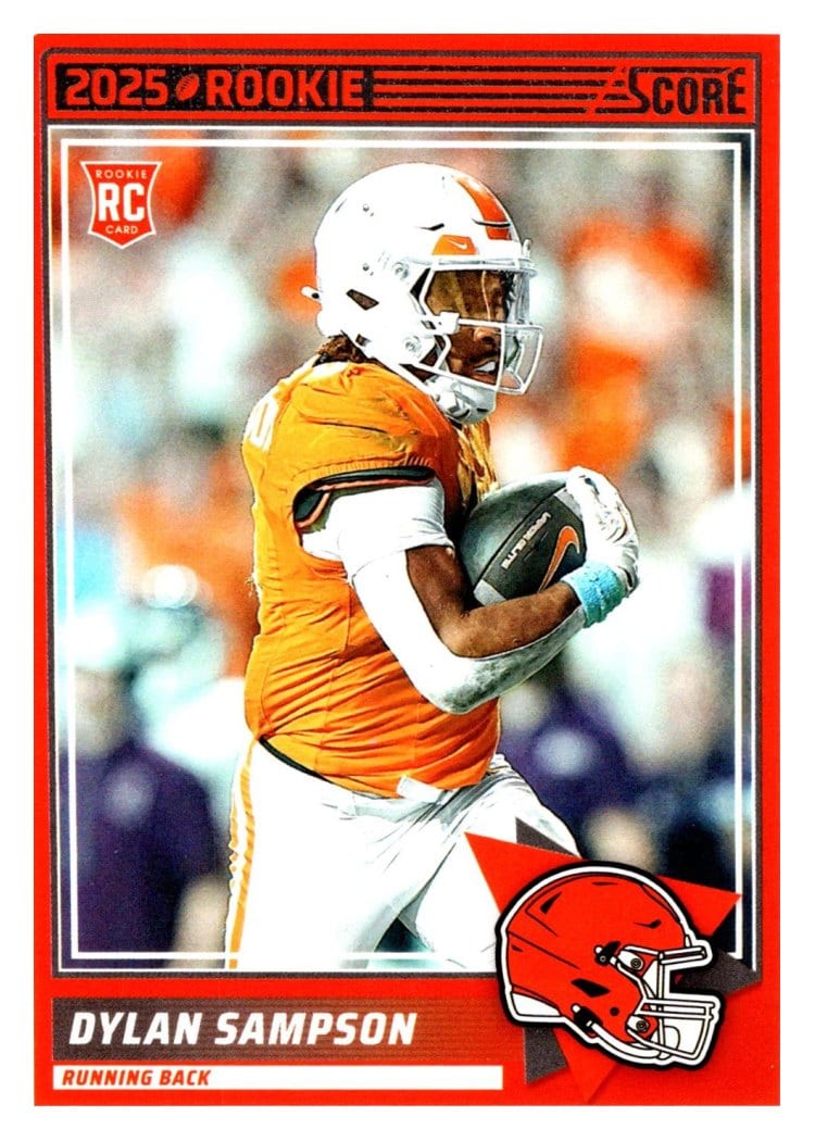 2025 Score Rookies Dylan Sampson #52 card