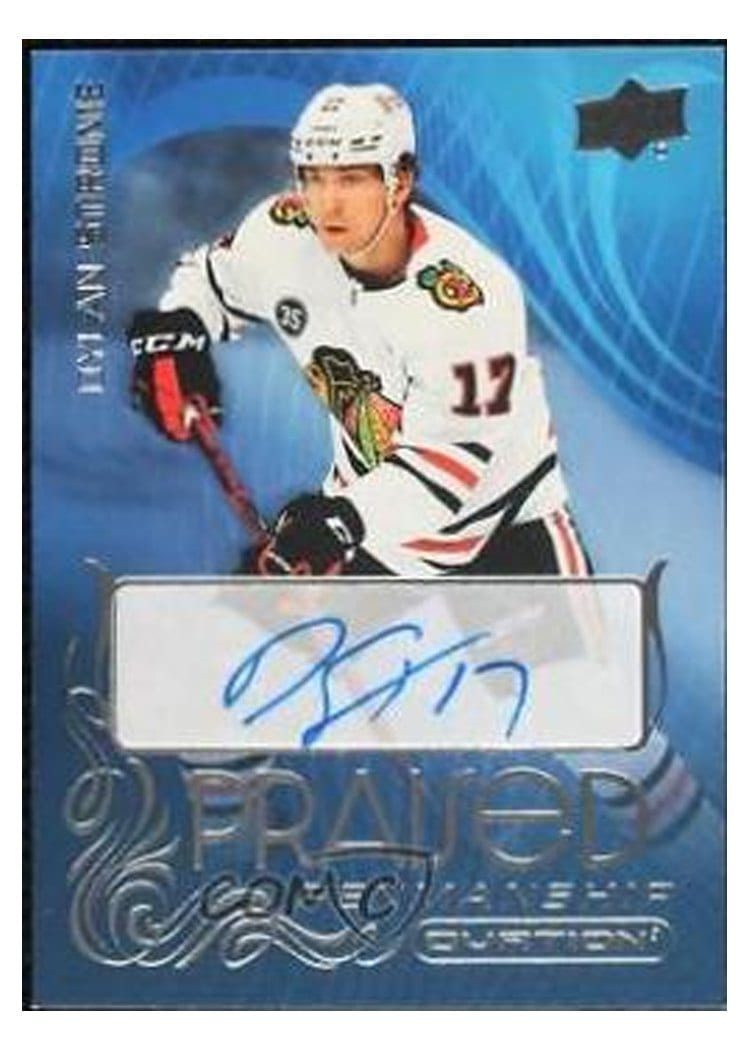 2021-22 Upper Deck Ovation Praised Penmanship Dylan Strome #PP-DS card
