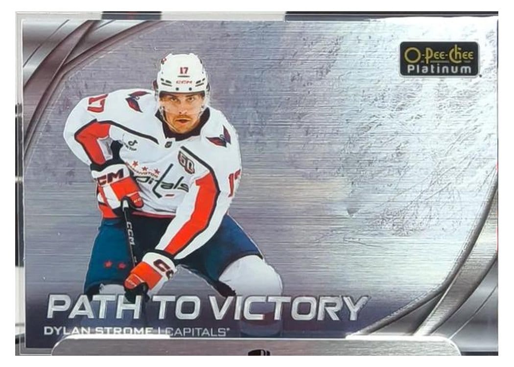 2025-26 O-Pee-Chee Platinum Path to Victory Rainbow Auto Dylan Strome #PV-19 card