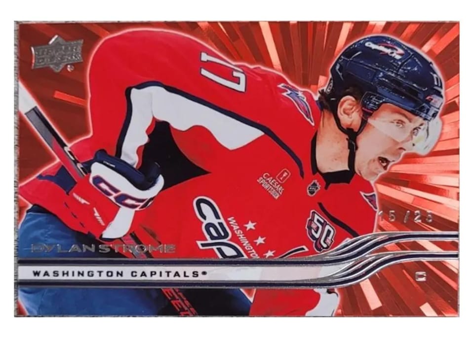 2025-26 Upper Deck Base Set Dylan Strome #190 card