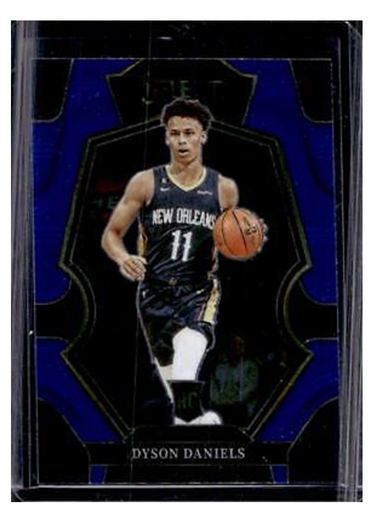 2022-23 Panini Select Base Set Dyson Daniels Blue Prizm #172 card