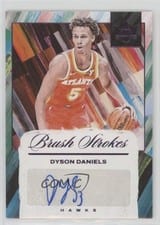 2024-25 Panini Court Kings Brush Strokes Autographs Dyson Daniels #BR-DYS card