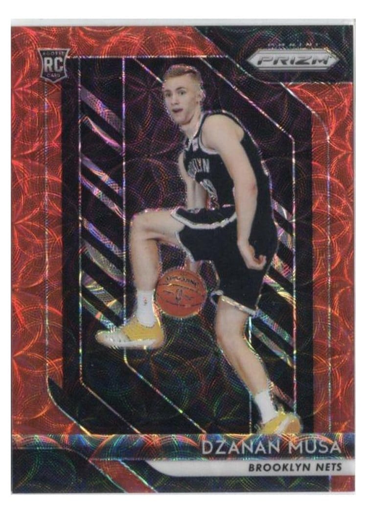 2018-19 Panini Prizm Base Set Dzanan Musa #198 card