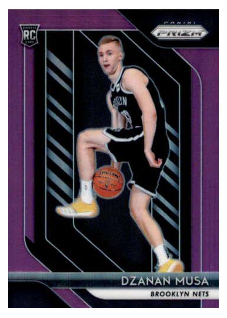 2018-19 Panini Prizm Base Set Dzanan Musa #198 card