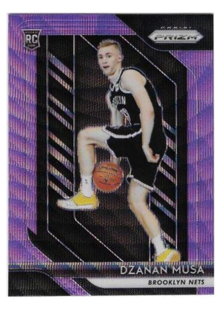 2018-19 Panini Prizm Base Set Dzanan Musa #198 card