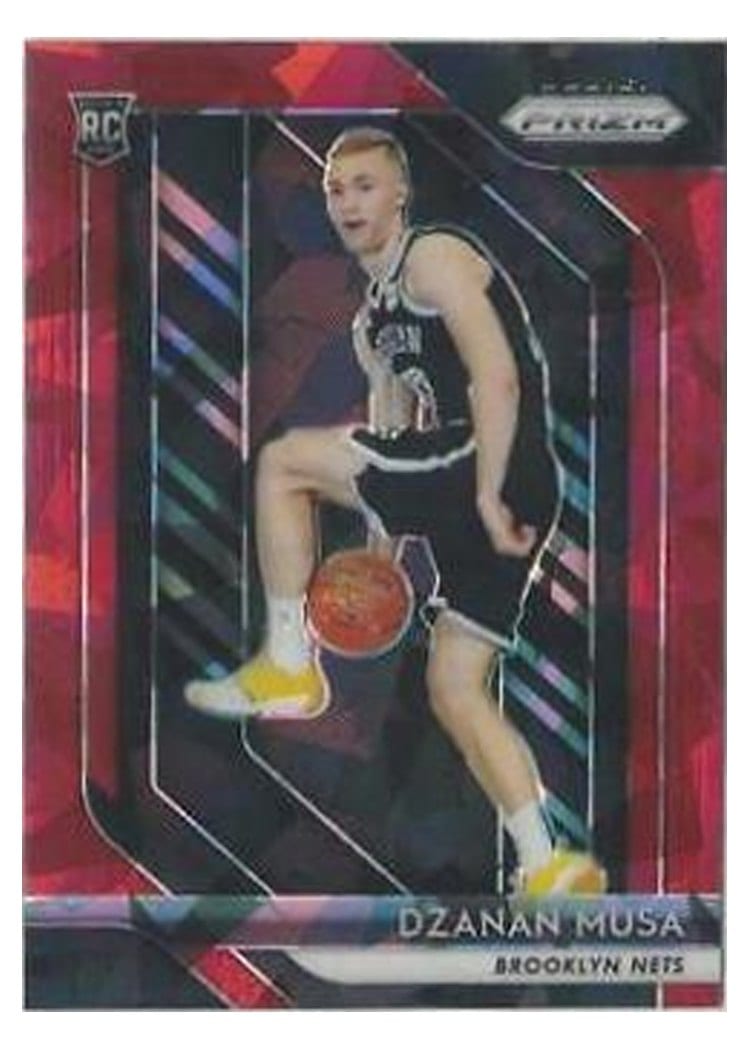 2018-19 Panini Prizm Base Set Dzanan Musa #198 card