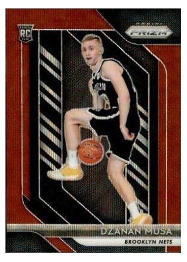 2018-19 Panini Prizm Base Set Dzanan Musa #198 card