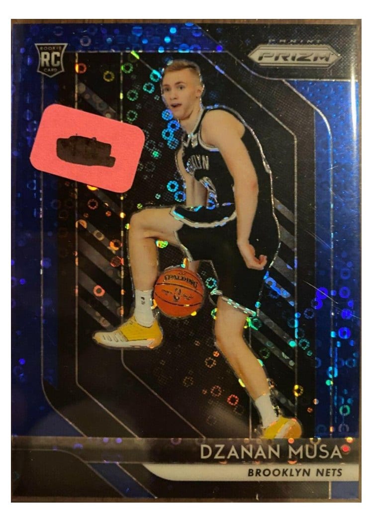 2018-19 Panini Prizm Base Set Dzanan Musa #198 card
