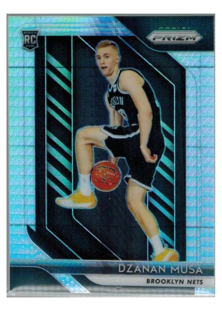 2018-19 Panini Prizm Base Set Dzanan Musa #198 card