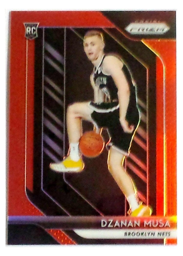 2018-19 Panini Prizm Base Set Dzanan Musa #198 card