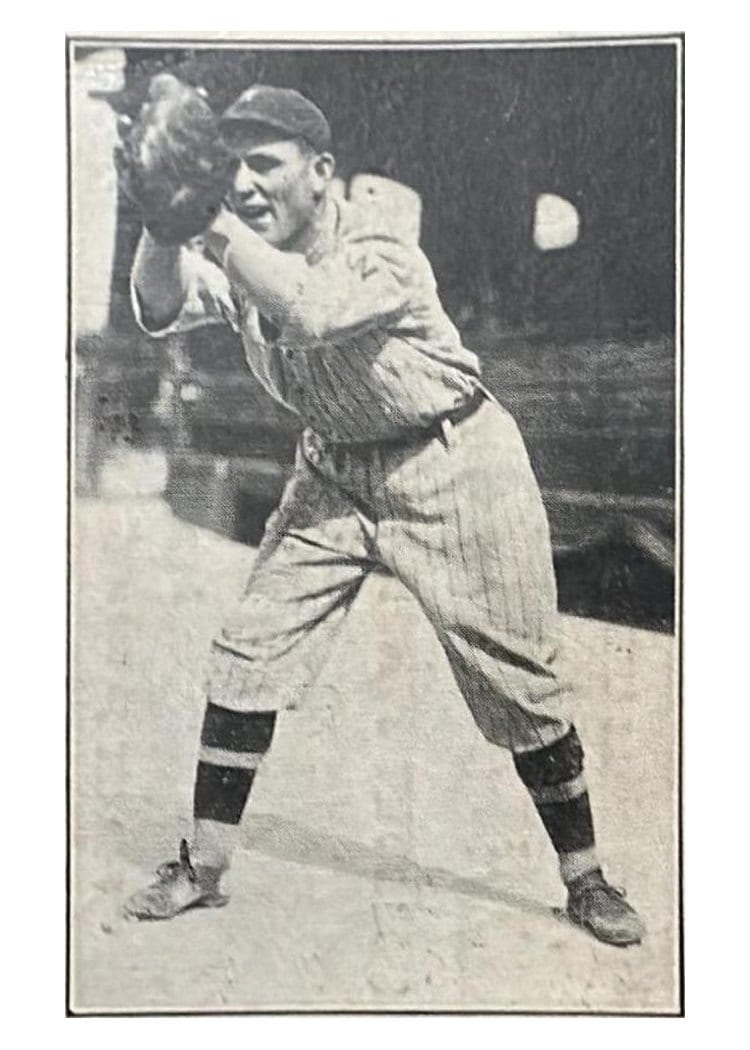 1922 E121 American Caramel Series of 120 E. P. Gharrity card