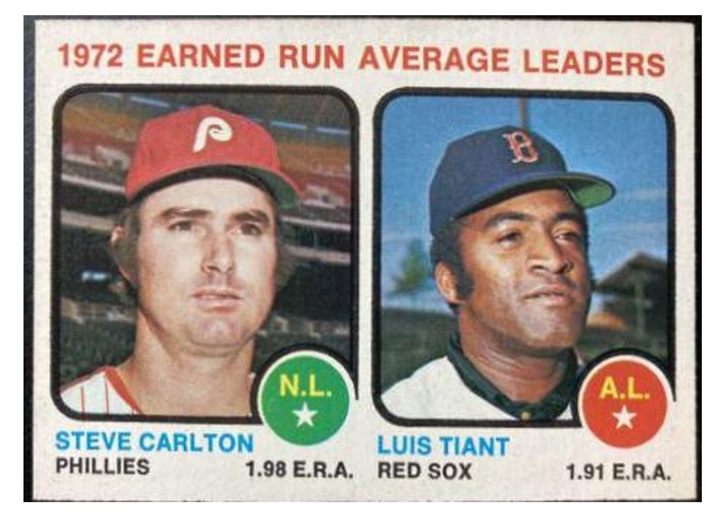 1973 Topps E. R. A. Leaders #65 card
