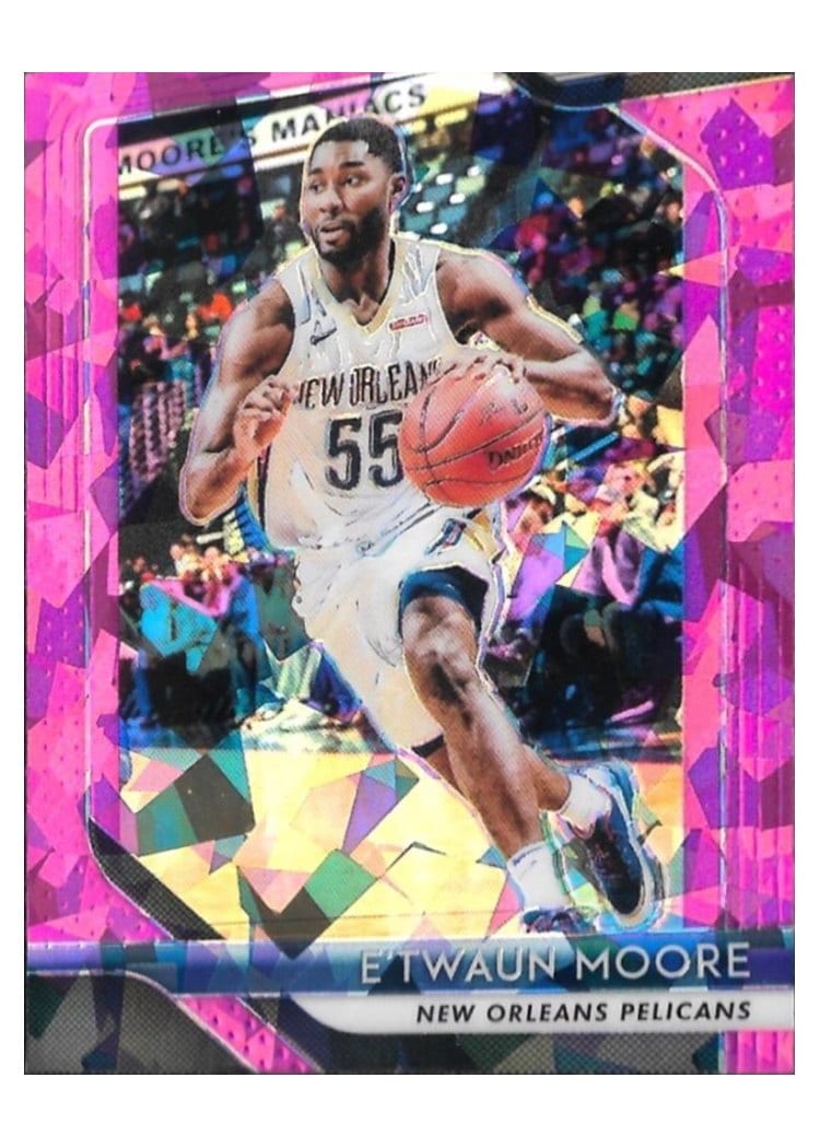 2018-19 Panini Prizm Base Set E'Twaun Moore #147 card