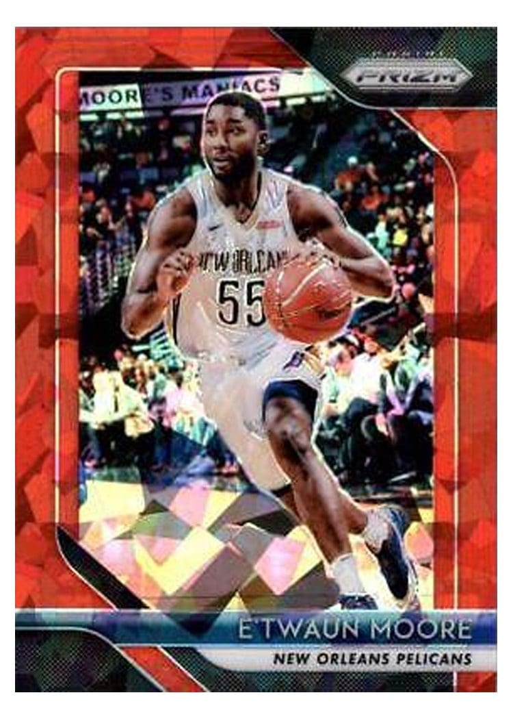 2018-19 Panini Prizm Base Set E'Twaun Moore #147 card
