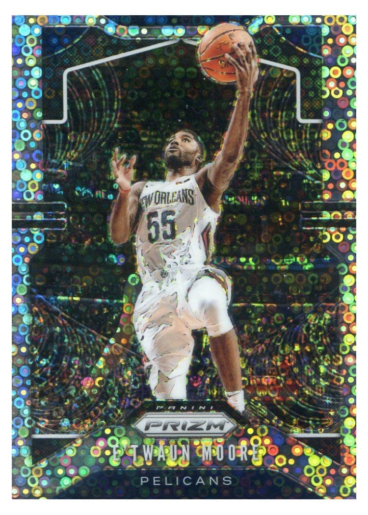 2019-20 Panini Prizm Base Set E'Twaun Moore #174 card