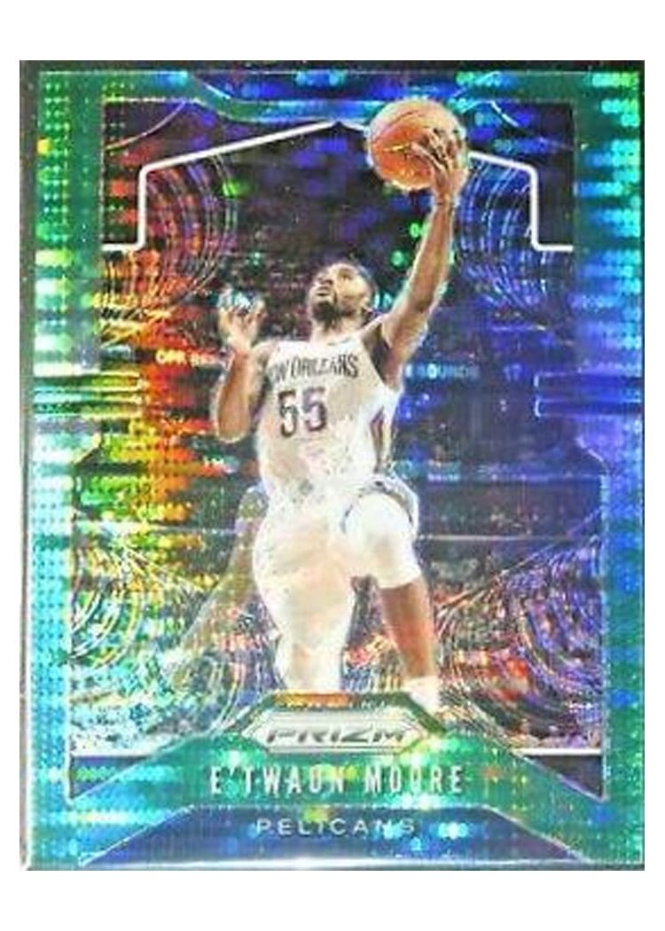 2019-20 Panini Prizm Base Set E'Twaun Moore #174 card